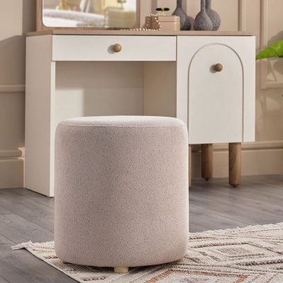 Bellona Rozy Bohem Yuvarlak Puf