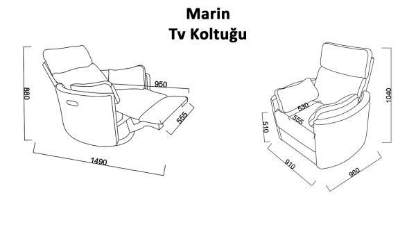 Bellona Marin Tv Koltuğu