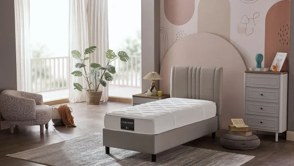 Bellona Ultra Sleep Tek Kişilik Yatak Baza Başlık Seti 1 Bellona Ultra Sleep Tek Kişilik Yatak Baza Başlık Seti