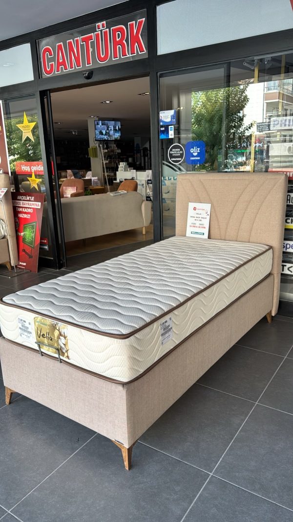 Bellona Vella Yatak Baza Başlık Set 90x190 (Özel Fiyat)